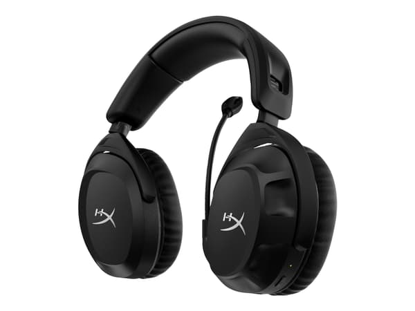 HyperX Cloud Stinger 2 - Gaming - hodesett - full størrelse - 2,4 GHz - trådløs - svart - for Victus by HP Laptop 15, 16; EliteDesk 800 G6; Laptop 17