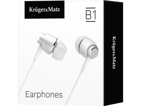 Kruger & Matz B1 headphones white