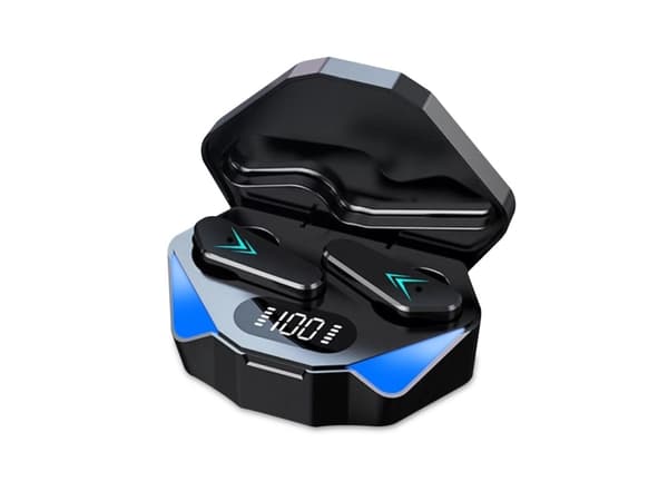 Media-Tech COBRA PRO ASSAULT MT3606 - True wireless-hodetelefoner med mikrofon - i øret - Bluetooth