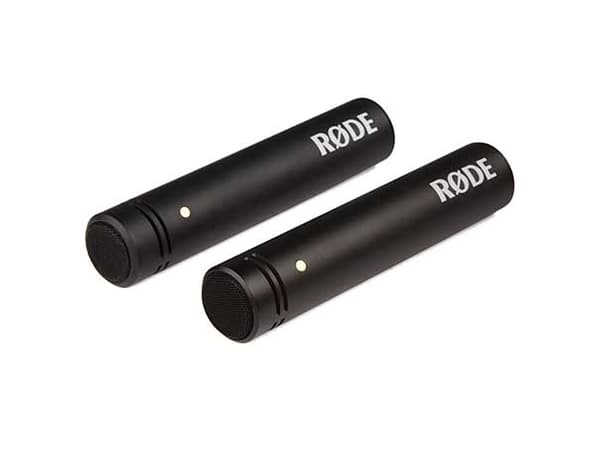 Røde M5-MP, Sort farvet studiemikrofon, -34 dB, 20 - 20000 Hz, 200 ohm (O), Kabel, 80 g