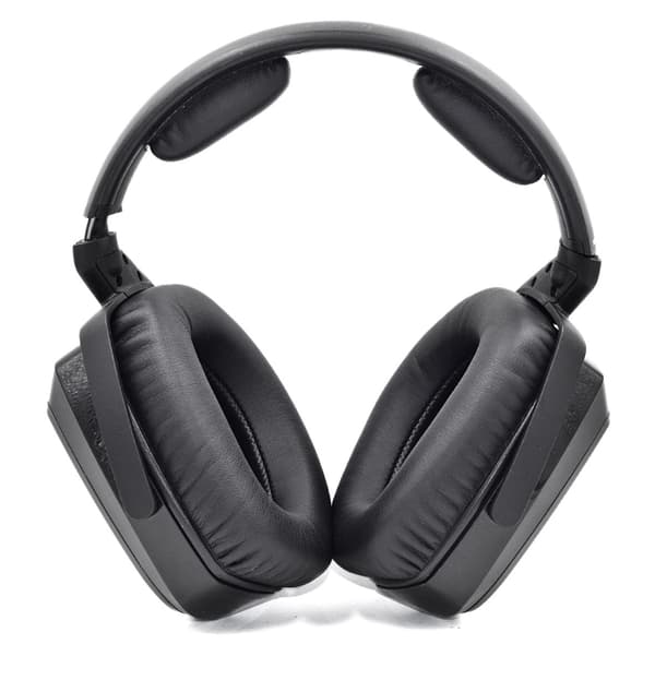 Pehmeät korvatyynyt Sennheiser HDR RS165 RS175 RS185 RS195 - Musta