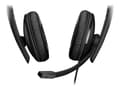 Miniatyrbilde 5 av 5: EPOS ADAPT 165T USB-C II - ADAPT 100 Series - hodesett - on-ear - kablet - 3,5 mm jakk, USB-C - svart - Certified for Microsoft Teams, Optimert for U