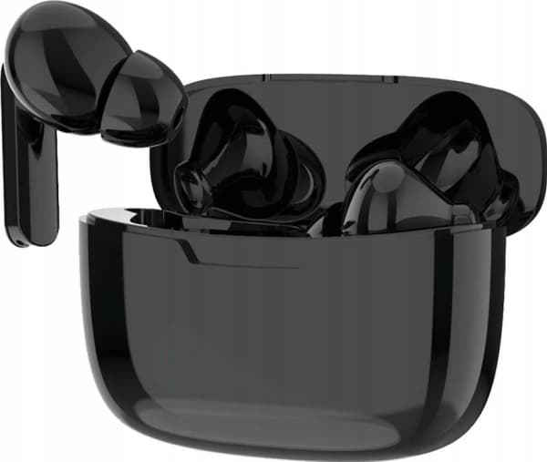 2GO TWS Dynamic, Trådlös, Samtal/musik, Headset, Svart