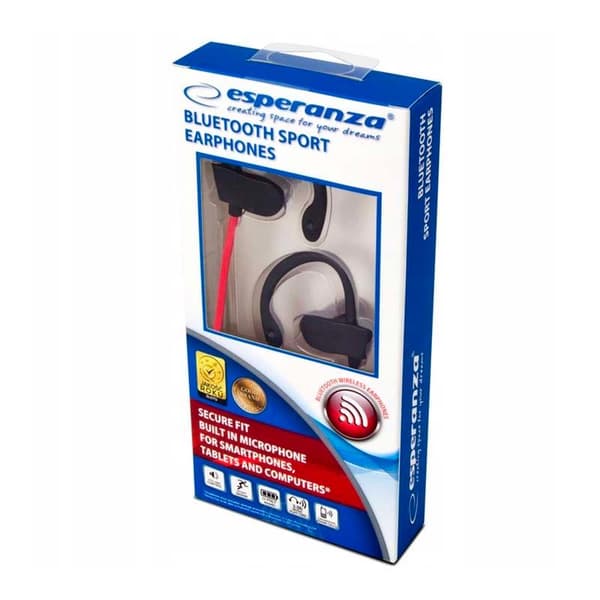 Esperanza - Sportshodetelefoner, i øret - Bluetooth