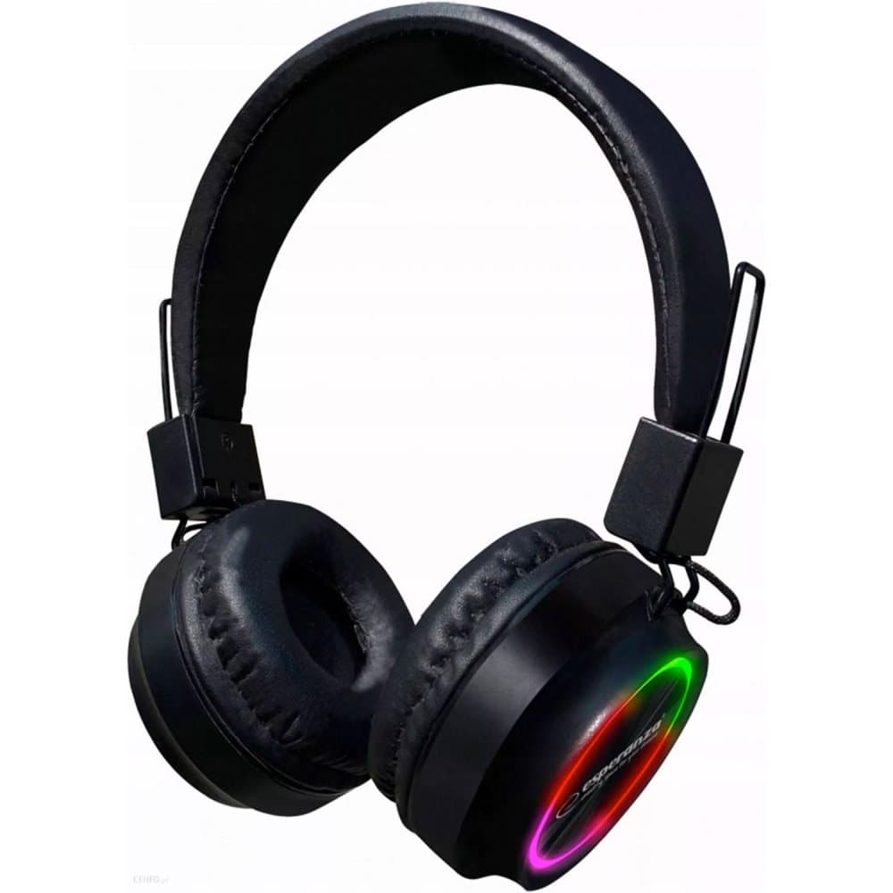 Esperanza - Gaming-Hörlurar med RGB-Belysning - Bluetooth
