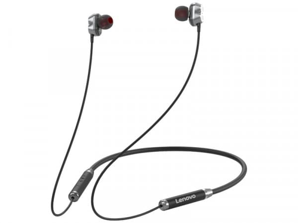 Lenovo wireless bluetoo th earphone HE08 black