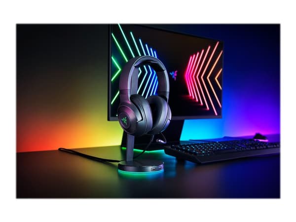 Razer Kraken V3 X, Langallinen, Pelaaminen, 12 - 28000 Hz, 283 g, Kuulokkeet, Musta