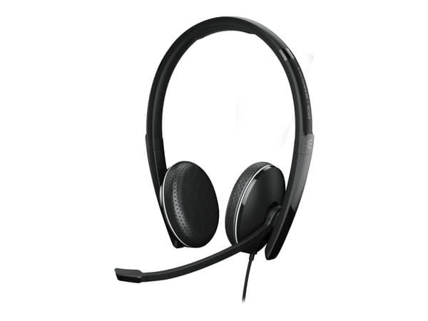 EPOS ADAPT 165T USB II - ADAPT 100 Series - hodesett - on-ear - kablet - 3,5 mm jakk, USB-A - svart - Certified for Microsoft Teams, Optimert for UC