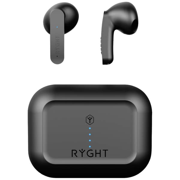 RYGHT MINO In-ear headset Bluetooth Stereo Svart Brusreducering för mikrofon Batteriladdningsindikering, Headset, Laddn