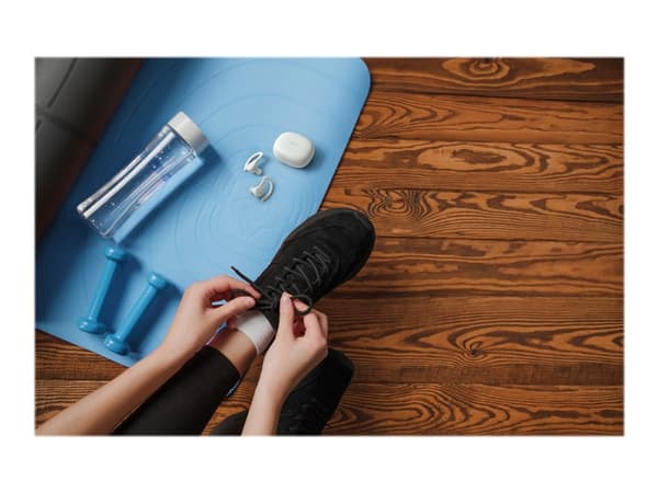 JVC HA-EC25T - Fitness - True wireless-hörlurar med mikrofon - inuti örat - montering över örat - Bluetooth