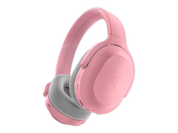 Razer Barracuda - Hodesett - full størrelse - Bluetooth / 2,4 GHz radiofrekvens - trådløs, kablet - 3,5 mm jakk, USB-C - lydisolerende - kvarts