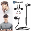 Miniatyrbild 3 av 3: Bluetooth Headset Silver Chrome - Trådlösa bluetooth hörlurar