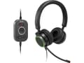 Miniatyrbilde 3 av 3: snom A330D - Hodesett - on-ear - kablet - USB, 3,5 mm jakk