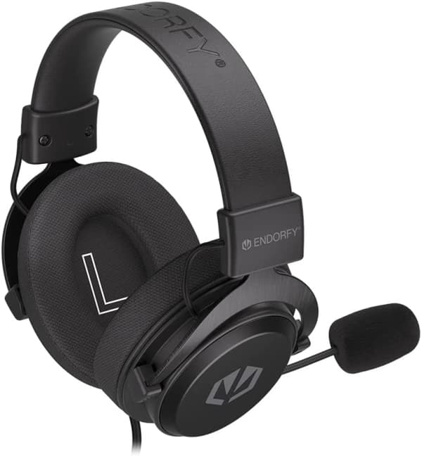 ENDORFY VIRO Infra Headset Ledningsført Musik/hverdag Sort