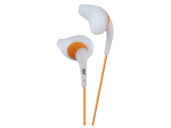 JVC HA-EN10-W, Kabel, 20 - 20000 hz, 4,8 g, Hörlurar, Orange, Vit