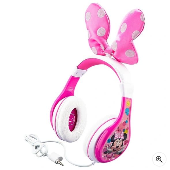 Minnie Mouse Headphones With Bow