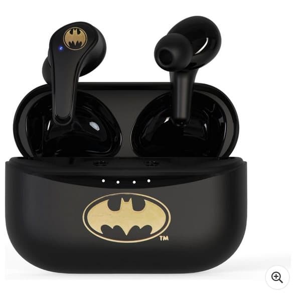Batman True Wireless Bluetooth Earbuds Black