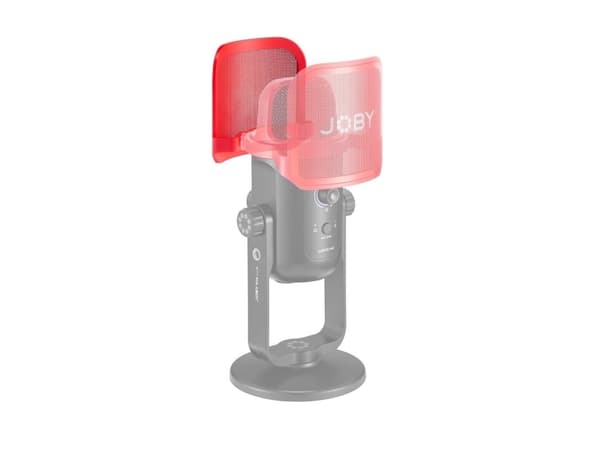 Joby JB01800-BWW, Popfilter, Joby, Wavo POD, Rød, 88 mm, 85,4 mm