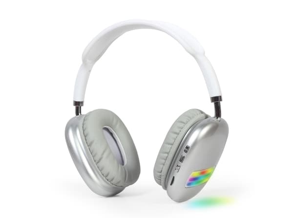 Gembird BHP-LED-02-W, Langaton, Puhelut/Musiikki, 20 - 20000 Hz, 150 g, Kuulokkeet, Valkoinen