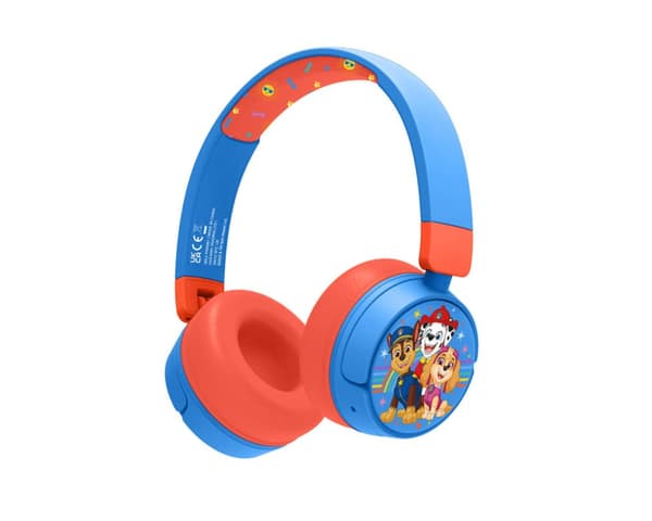 PAW PATROL Junior Bluetooth On-Ear Trådløs Hodetelefoner