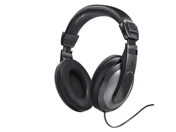 Hama Shell, Koblet med ledninger (ikke trådløs), Musikk, 20 - 20000 Hz, Hodetelefoner, Sort