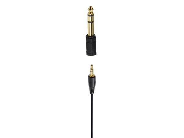 Hama ShellTV, Kabel, TV, 20 - 20000 hz, Hörlurar, Svart