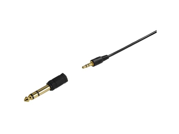 Hama ShellTV, Kabel, TV, 20 - 20000 hz, Hörlurar, Svart