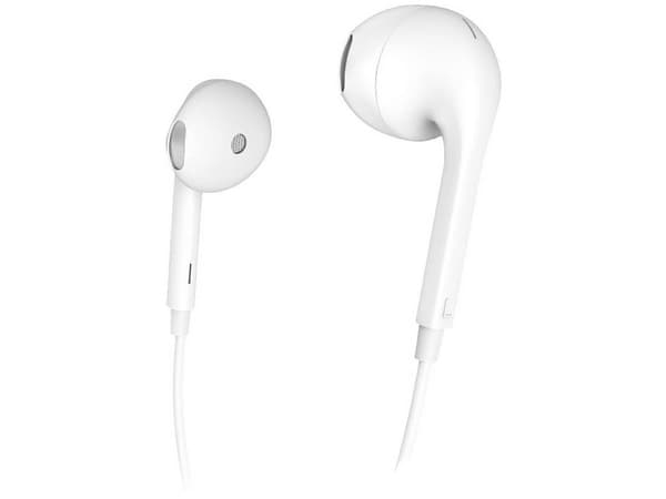 Hama Glow, Koblet med ledninger (ikke trådløs), Calls/Music, 20 - 20000 Hz, 12 g, Hodesett, Hvit