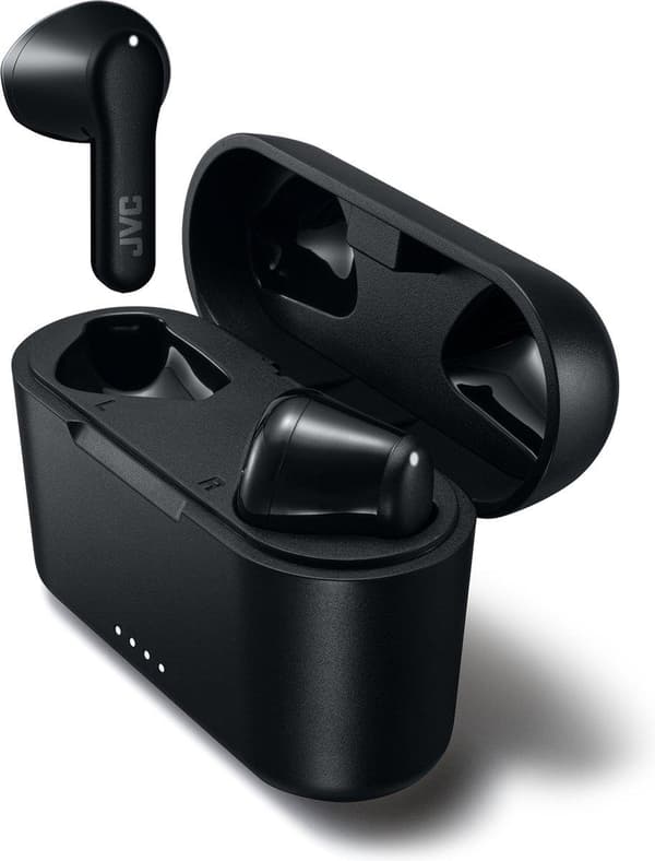 JVC EARBUDS HA-A3T HØRETELEFONER HAA-3TBU (TRÅDLØS, IN-EAR, SORT)
