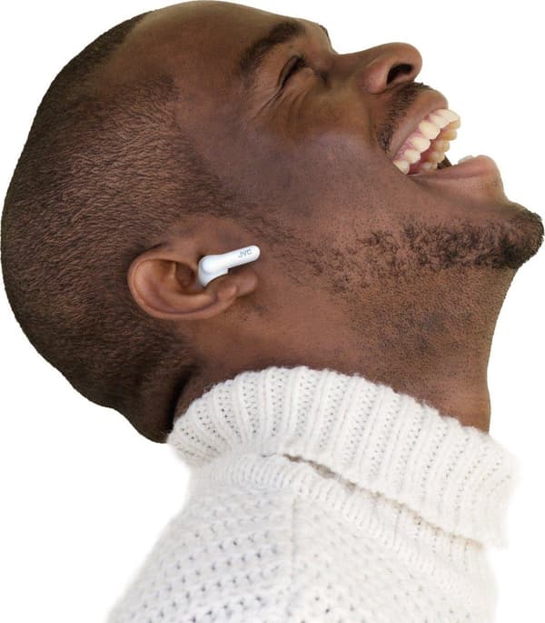 JVC ØREPROPPER HA-A3T HOVEDTELEFONER HAA-3TWU (TRÅDLØSE, IN-EAR, HVIDE)