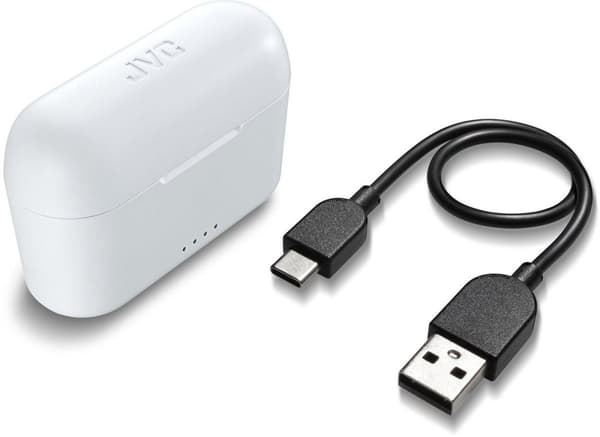 JVC ØREPROPPER HA-A3T HOVEDTELEFONER HAA-3TWU (TRÅDLØSE, IN-EAR, HVIDE)