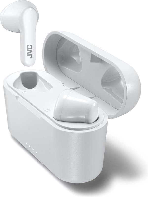 JVC ØREPROPPER HA-A3T HOVEDTELEFONER HAA-3TWU (TRÅDLØSE, IN-EAR, HVIDE)