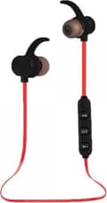 Miniatyrbillede 1 af 2: Esperanza EH186K hovedtelefoner/headset Wireless In-ear Sports Bluetooth Sort, Rød
