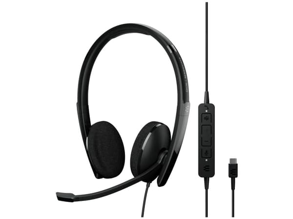 EPOS C10 hodesett, USB-C, svart
