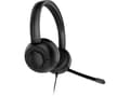 Miniatyrbild 1 av 5: Headphones with microphone Kruger&Matz Headphones with microphone for computer (USB) Kruger&Matz P3