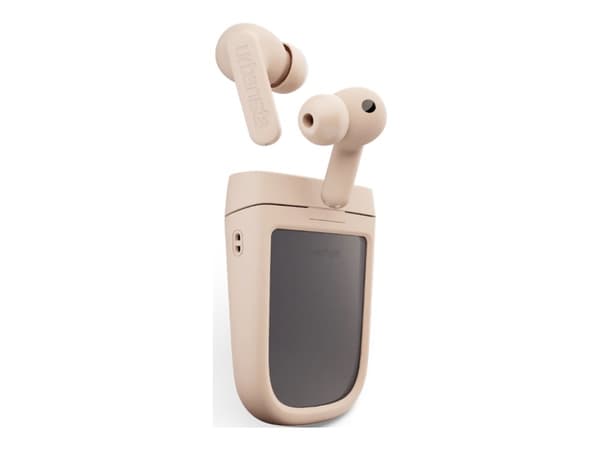 Urbanista Phoenix - True wireless-hörlurar med mikrofon - inuti örat - Bluetooth - aktiv brusradering - ökenros