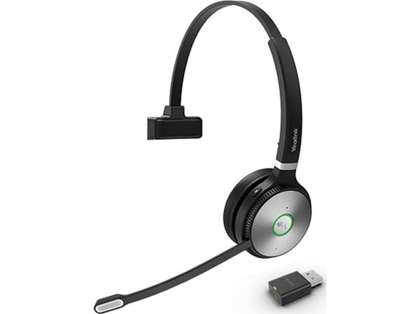 Yealink WH62 Portable - Hodesett - on-ear - DECT - trådløs - USB - Certified for Microsoft Teams