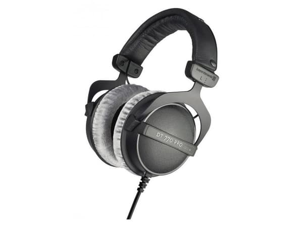 Beyerdynamic DT 770 Pro, Langallinen, 5 - 35000 Hz, Musiikki, 270 g, Kuulokkeet, Musta