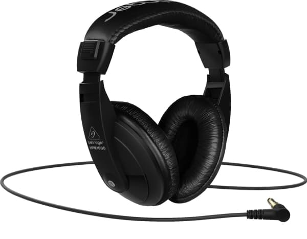 Behringer HPM1000-BK, Hovedtelefoner, Kuulokkeet, Scene/studie, Sort, Binaural, Sort