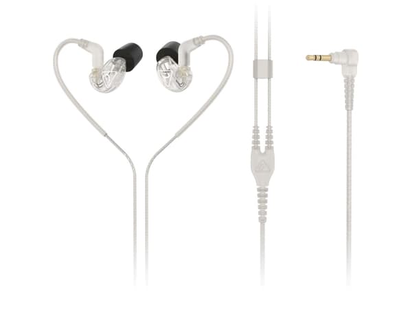 Behringer SD251-CL - In-ear kuulokkeet MMCX-liittimellä - läpinäkyvä - läpinäkyvä