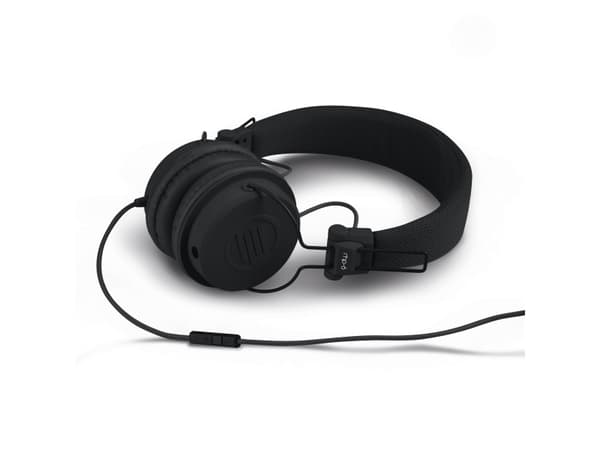 Reloop RHP-6, Koblet med ledninger (ikke trådløs), 10 - 20000 Hz, Samtaler/musikk, 123 g, Hodesett, Sort