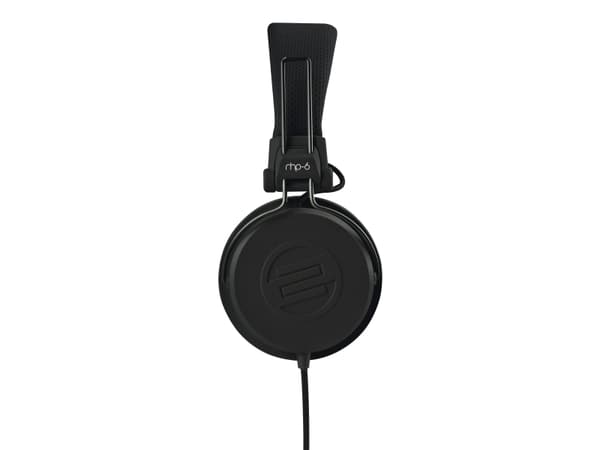 Reloop RHP-6, Koblet med ledninger (ikke trådløs), 10 - 20000 Hz, Samtaler/musikk, 123 g, Hodesett, Sort