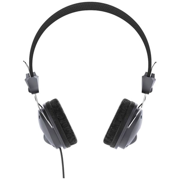 Hama Fun HiFi On Ear hörlurar Sladd Stereo Mörkgrå, Svart