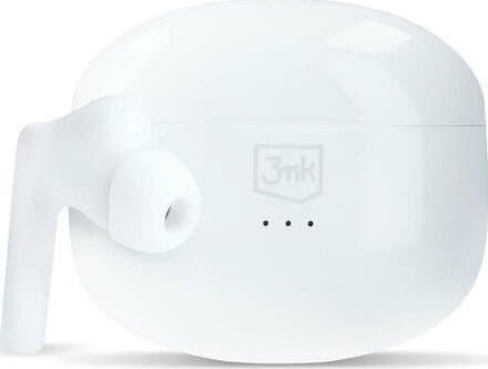 3MK LifePods wireless headphonesbluetooth with active ANC white