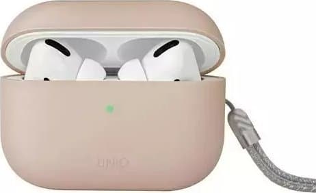 Uniq Lino kotelo AirPods Pro 2:lle - vaaleanpunainen