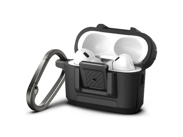 Spigen ACS05485, Laatikko, polykarbonaatti (PC), termoplastinen polyuretaani (TPU), 48,19 g, musta
