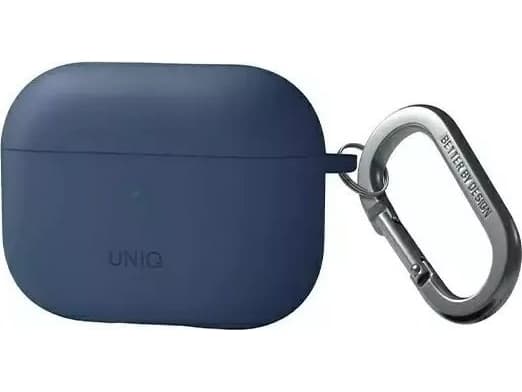 Uniq Etui UNIQ Nexo Apple AirPods Pro 2 + Ear Hooks Silicone niebieski/caspian blue