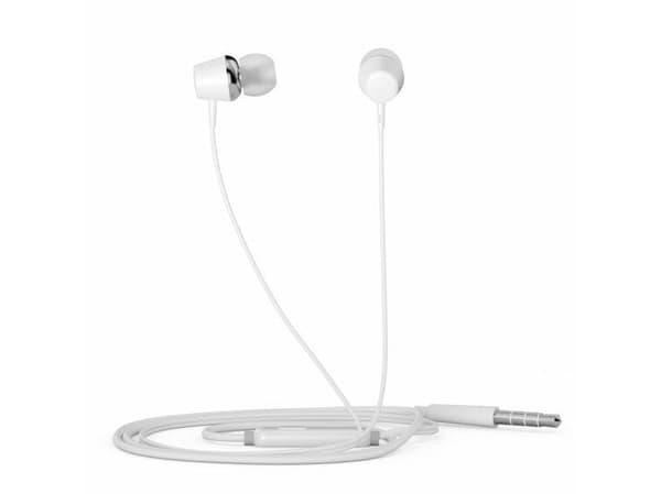 HP DHE-7000, Hodesett, In-ear, Calls/Music, Hvit, Koblet med ledninger (ikke trådløs), Intraaural