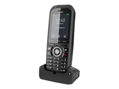 snom M70 - Trådløst ekstra håndsett - DECT 6.0 - treveis anropskapasitet Sort