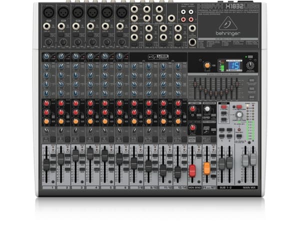 Behringer X1832USB, 18 kanaler